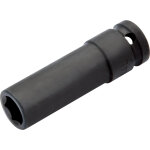 Douille � chocs 1 / 2'' longue 6 pans de 17 mm sam outillage ns - 17 - l
