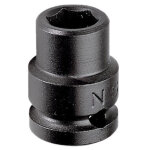 Douille impact 1 / 2'' 6 pans mtriques d 24mm - facom - ns. 24a