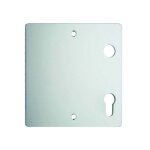 Duval ens charl. 150x150x3mm bdc + wc ss voyant alu arg argent