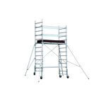 Echafaudage roulant totem 2 line 180 pl. 2, 85 m tubesca - comabi 22403630