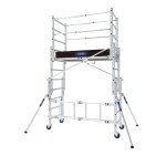 Echafaudage tlescopique z'tower en aluminium 3, 80m - tubesca - comabi - 22407420