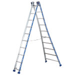 Echelle platinium transformable 2 plans 4 m 88 en - 131 - 2 tubesca - comabi 2442610