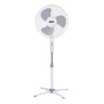 Edm product ventilateur sur pied 45w blanc d. 40cm hauteur r�glable 105 - 125 cm edm 33500