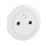 Enjoliveur celiane prise 2p + t surface blanc - legrand - cb0111