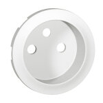 Enjoliveur cliane pour prise de courant 2p + t  puits blanc - legrand - 068112