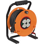 Enrouleur �lectrique 40 m de c�ble h07rn - f 3g1, 5 avec 4 prises � clapet brennenstuhl 1139831