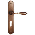 Ensemble double bquille sur plaque nevers fer rouill cl i - bouvet - 023615