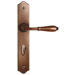 Ensemble double bquille sur plaque nevers fer rouill  condamnation - bouvet - 95037