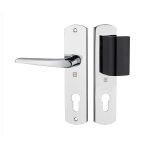 Ensemble sur petites plaques krom home entraxe 70mm palire cl i chrom brillant - heracles - b - krom ...
