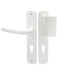 Ensemble sur plaque aluminium salome home elegance entraxe 195mm palire cl i blanc - heracles - b - ...