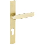 Ensemble sur plaque riv - 28 n1 saillie rduite ct extrieur cl i champagne - vachette - 014620