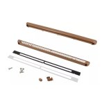 Entre d'air auto - rglable universelle pour modules 15, 22 et 30, couleur bois clair - nicoll - 1eahfc ...