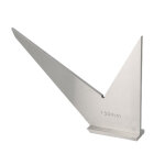 Equerre double onglet � chapeau acier 150 mm wilmart 137203