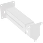 Equerre t�lescopique acier laqu� blanc opera 01740b