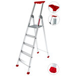 Escabeau aluminium 'maxibat' 6 marches - hanger - 100203