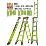 Escabeau fibre de verre king kombo 5 marches little giant lig - 13610