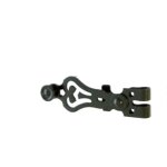 Espagnolette hns poigne feuille lacet  pattes crochet droit 1600mm - torbel - 0205184