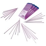 Etui de 10 �lectrodes tungst�ne lilas e3 d2, 4 l150 abicor binzel 700. 0299