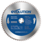 Evolution power tools lame de scie circulaire 355 mm / 66 dents pour acier evolution power tool 66tblade ...