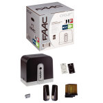 Automatisme pour portail coulissant cyclo c720 kit integral 24 v faac 105999144