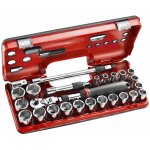 Coffret dbox cliquet extensible 1 / 2'' - douilles 1 / 2'' 6 pans mtriques facom sxl. dbox3pb