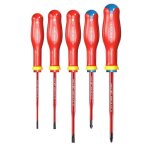 Jeu de 5 tournevis isol�s 1000 v facom ad. j5tvepb