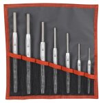 Jeu de 7 chasse - goupilles en trousse facom 248. jt7pb