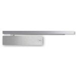 Ferme - porte pack ts 98 xea corps + bras argent ral 9006 - dorma - 44110301