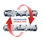 Ferme - porte pack ts 98 xea corps + bras blanc ral 9016 - dorma - 44110311