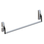 Fermeture anti - panique 1 point argent coupe - feu 950 mm jpm 89d100 - 01 - 2a