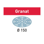Disques abrasif granat stf d150 / 48 p800 gr / 50 festool 575174 gris