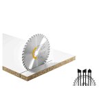 Lame de scie circualire wood fine cut 160 x 20 x 1, 8 mm pour le bois w42 42 dents festool 205553