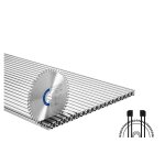 Lame de scie circulaire aluminium / plastics hw 160 x 1, 8 x 20 mm f / fa52 festool 205555