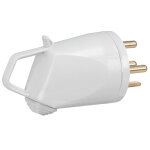 Fiche 3p + n + t en plastique 20 a 400 v legrand 055637 blanc