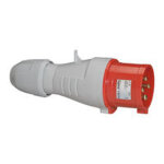 Fiche mobile p17 droite 32a 3p + t 380v à 415v ip44 - legrand - 555238 Fiche mobile p17 droite 32a 3p + t 380v à 415v ip44 - legrand - 555238