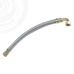 Flexible chauffage coud 700 mm femelle - femelle 3 / 4 - somatherm - 7654 - 70