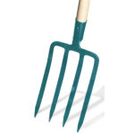 Fourche � b�cher 30 cm 4 dents en bois dur pomme 1 m mercier 7306p