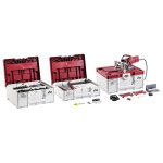Fraiseuse  rainure 1050w zeta p2 set complet systainer 3 - lamello - 101403deset