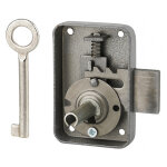 Fth thirard serrure d'armoire facon paris longueur 50 mm axe 25 mm gauche 1 cl� thirard 00008351