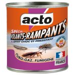 Fumig�ne cubo - gaz 45 g sp�cial volants et rampants acto insecticides cubo6