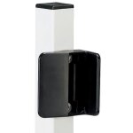 Gche pour serrure de piscine twist 40 poteau carr 40x40mm noire - locinox ? p00006904