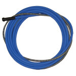 Gaine guide - fil acier bleue 4 m pour fil de 0, 6 - 0, 8 mm abicor binzel 124. 0012 bleu