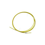 Gaine guide - fil t�flon jaune 4 m 27x47 pour fil de 1, 2 / 1, 6 alu abicor binzel 126. 0042 jaune