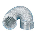 Gaine souple aluminium d 200 mm longueur 3 m unelvent 820195