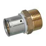 Garis raccord droit  sertir per mle 20 m3 / 4 - somatherm - 3303 - 20 - 20