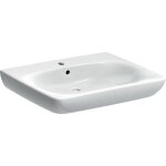 Lavabo pmr renova comfort 65 x 55 cm blanc geberit 258565000