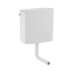 R�servoir wc ind�pendant semi bas double touche blanc ap140 geberit 140. 317. 11. 1