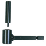 Gond pierre diamtre 14mm 10x80mm noir seau de 50 - ing fixations - a000210