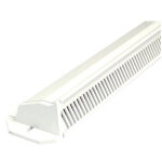Grille ext�rieure auto - r�glable hauteur 35 mm longueur 375 mm blanc renson 10434