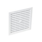Grille de ventilation carre  visser ou  coller type 150cm2 - nicoll - 1b164
